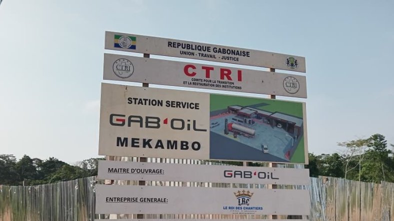 Mékambo&nbsp;: les chantiers de voirie et de la station Gab’Oil à l’arrêt