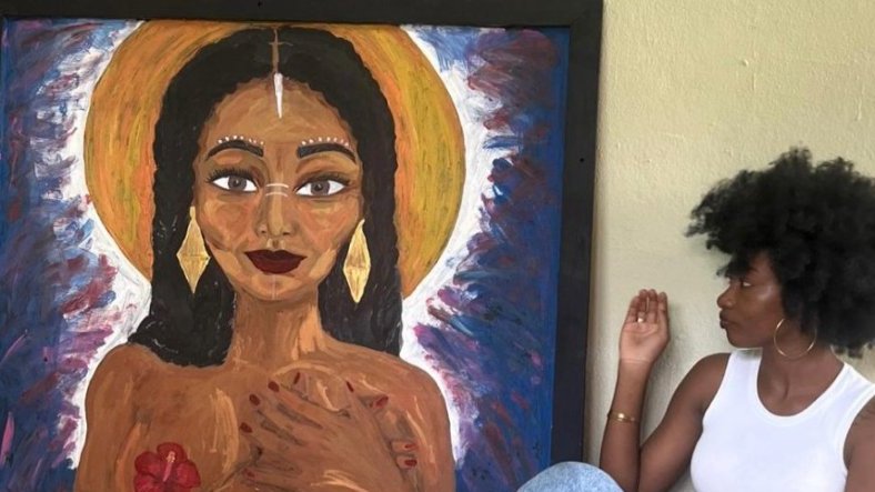 Gabon / Akanda&nbsp;: Le voyage enchanté d’UKA, entre toiles magiques et plume d’or