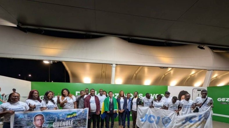 Leadership et synergies : le Vice-Président International de la JCI en mission au Gabon