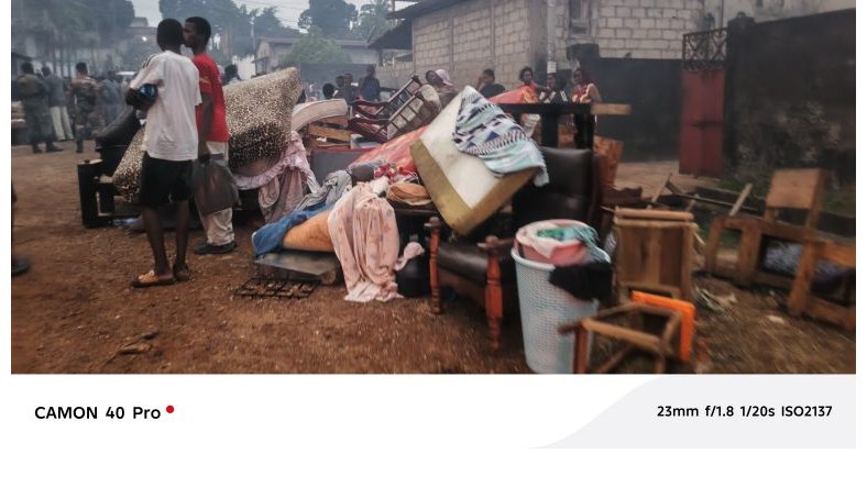 Incendie à Nzeng-Ayong&nbsp;: les sapeurs-pompiers arrivent en retard et sans eau