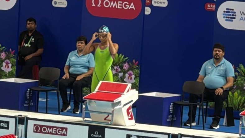 Mondiaux de natation 2025 : Noélie Lacour propulse la natation gabonaise sur la scène internationale