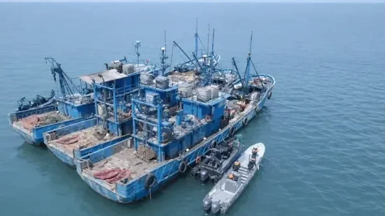 Gabon / Opération Albacore&nbsp;: les autorités saisissent 20 tonnes de produits halieutiques et interpellent 23 membres d’équipage