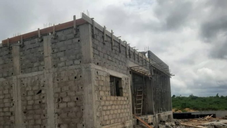 Nyanga/Développement local-Construction de la station service Gab’Oil de Moabi&nbsp;: les travaux avancent 