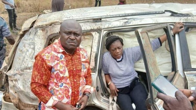 Angélique Ngoma échappe à la mort dans un accident suspect sur l’axe Fougamou-Mouila