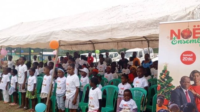 Ogooué-Ivindo/ Ovan&nbsp;: le couple présidentiel au chevet des enfants vulnérables pour Noël