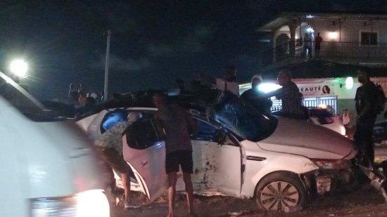 Libreville / Grave accident à Plein Ciel&nbsp;: un blessé grave et deux femmes en état de choc