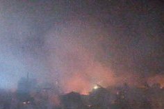 Port-Gentil&nbsp;: un incendie fait un mort et ravage deux commerces